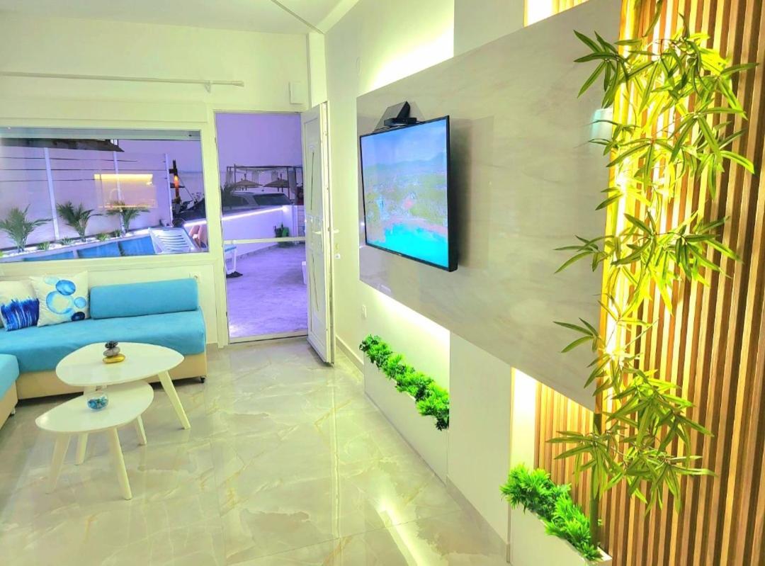 Ferienwohnung Sun Sea No 7 First Line Peraía Exterior foto