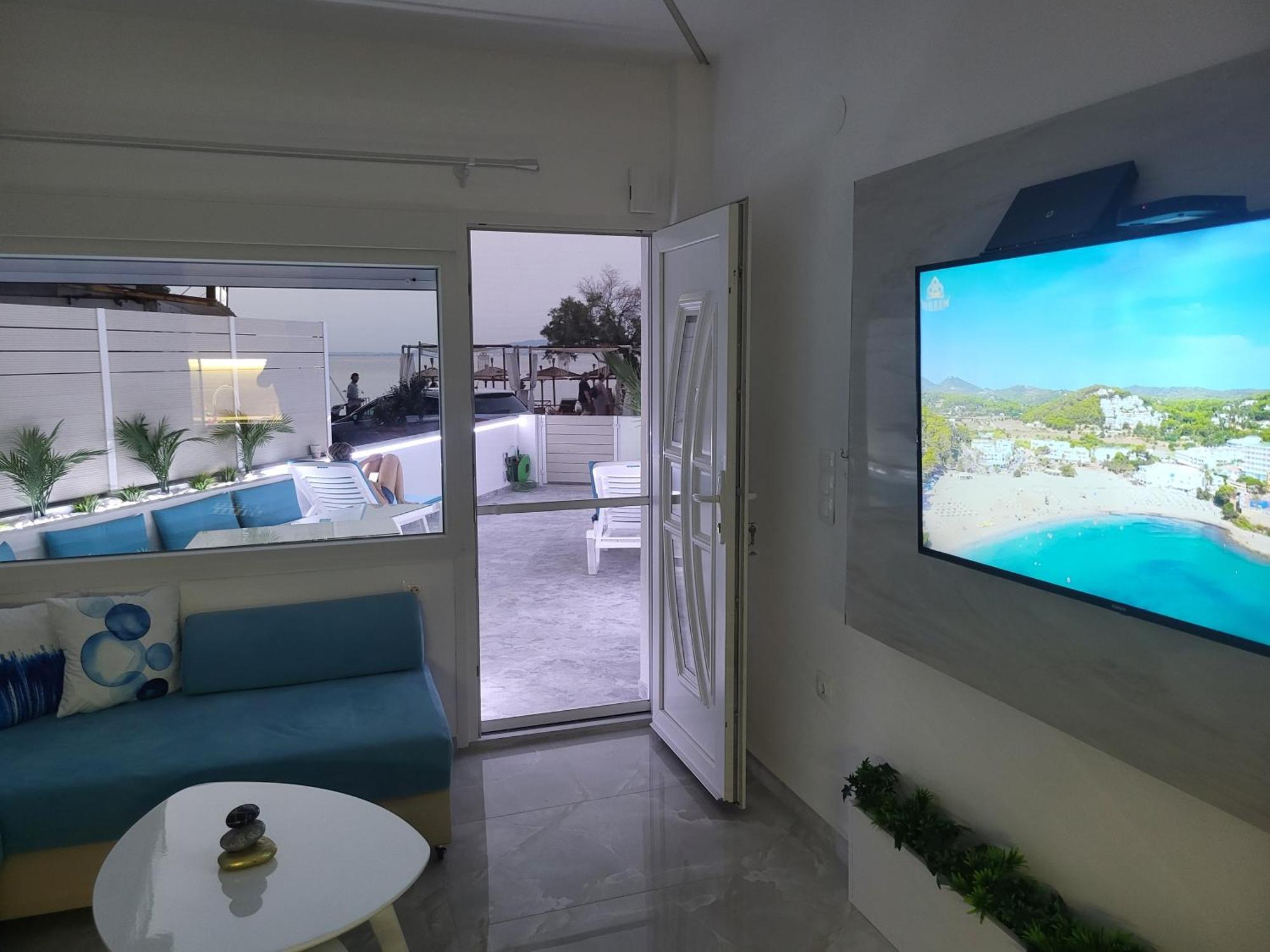 Ferienwohnung Sun Sea No 7 First Line Peraía Exterior foto